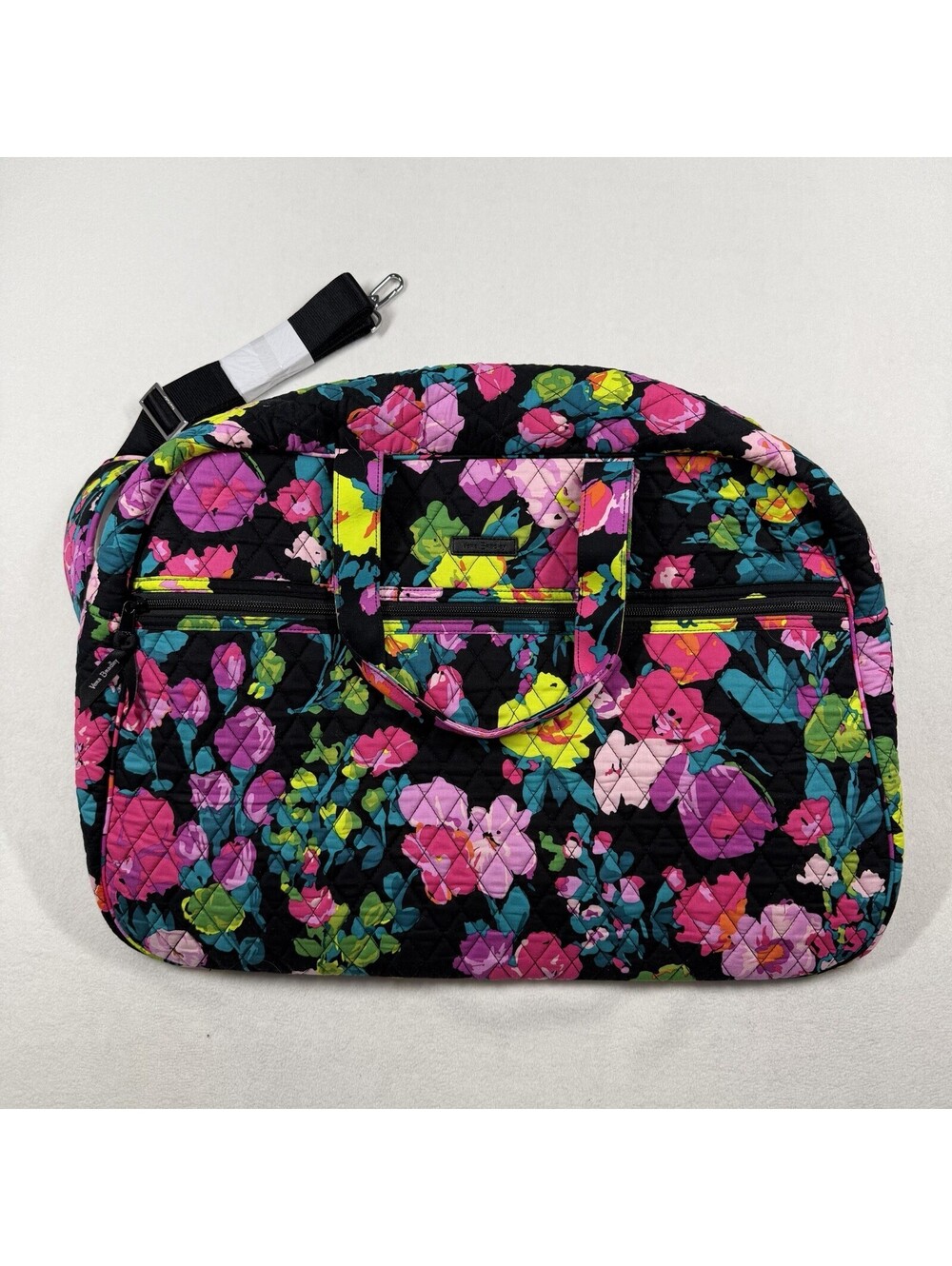 Vera Bradley Women Grand Traveler Duffel Bag Hilo Meadow NWOT